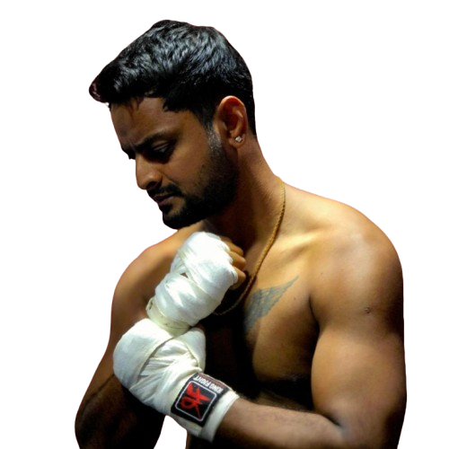 MMA class in Davangere - boxer training at Eagle MMA World